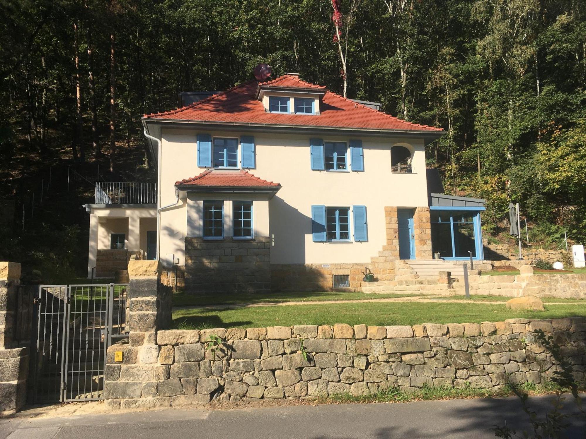 Prima Klima Villa - Ferienwohnung Steinbrecher Stadt Wehlen Exteriér fotografie